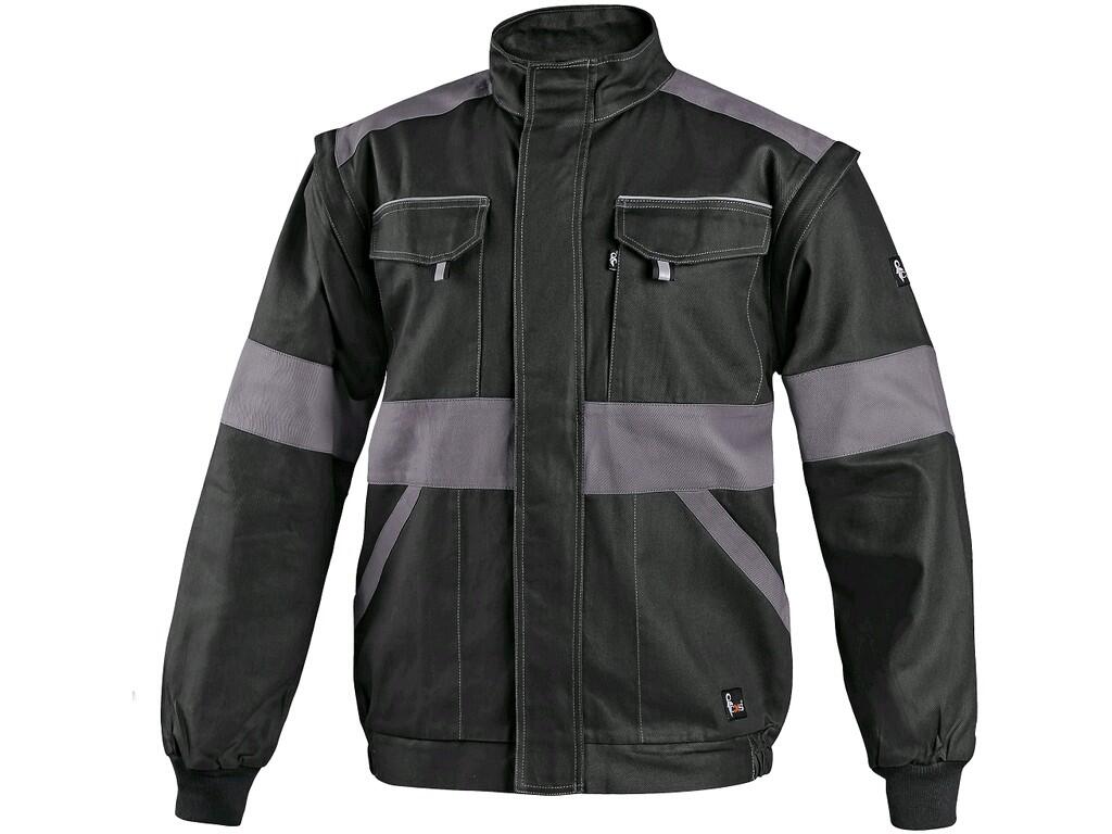 Blúza CXS LUXY EDA, pánska, čierno-sivá